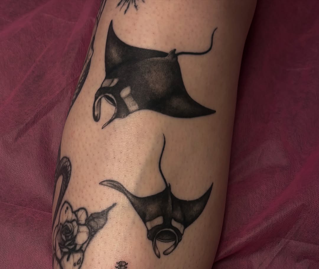 Tattoo by @silviieee — black_and_grey, realism