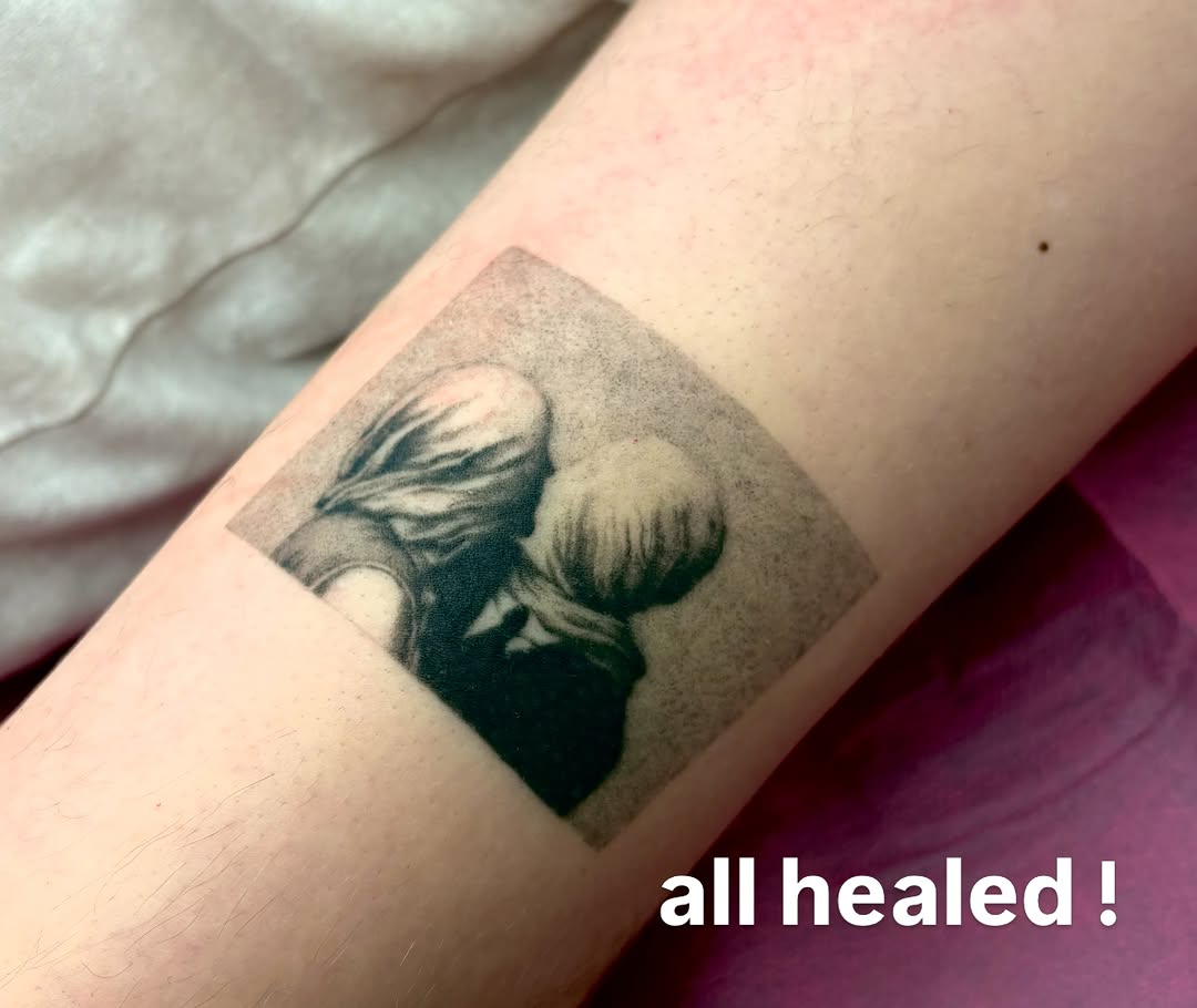 Tattoo by @silviieee — realism, black_and_grey