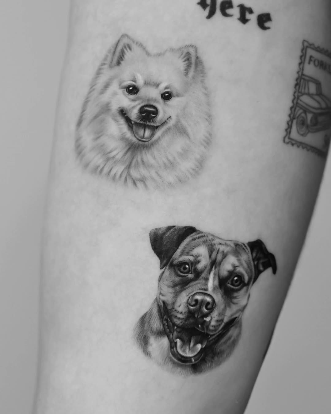 Tattoo by @cien_ink — realism, black_and_grey