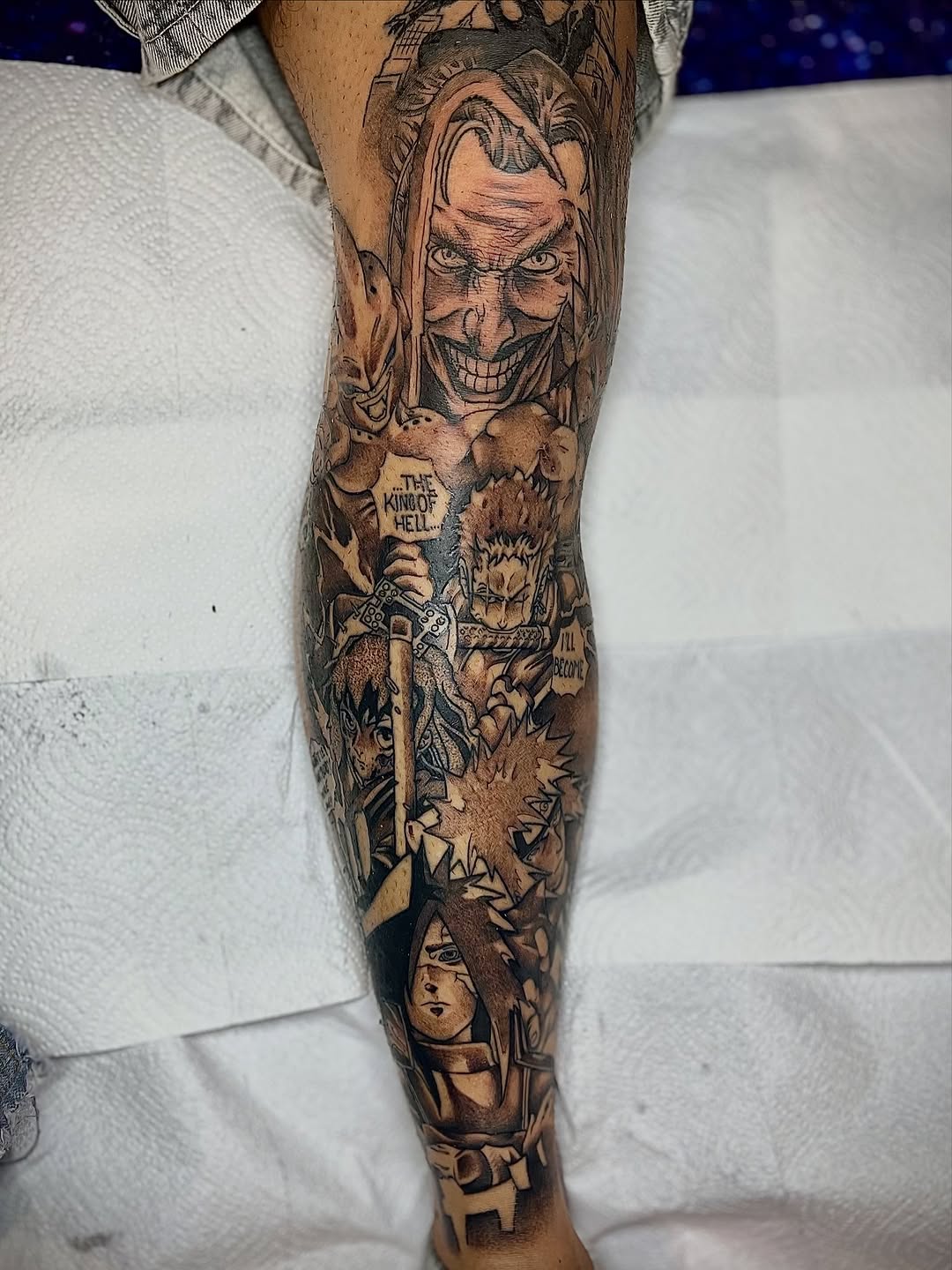 Tattoo by @cursedskintattoos β anime, realism