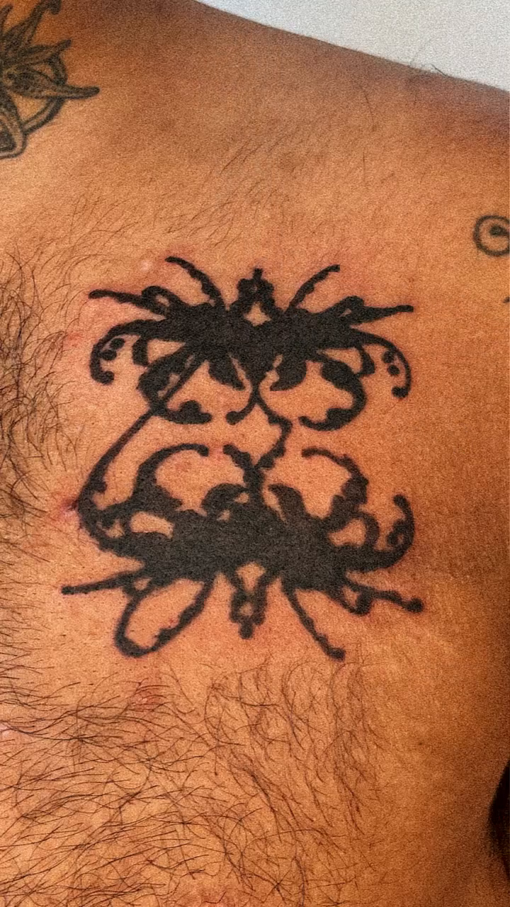 Tattoo by @sankangstudio โ blackwork
