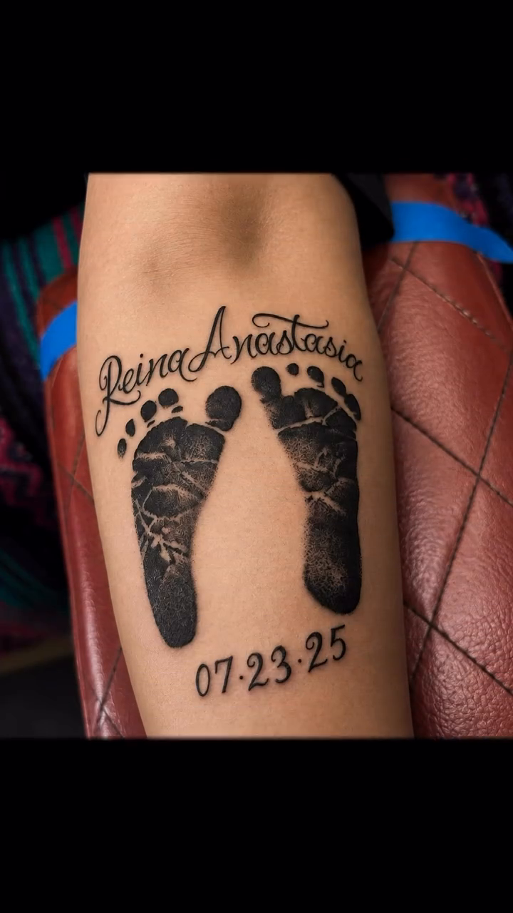 Tattoo by @freehandinbrandon — lettering_script, black_and_grey