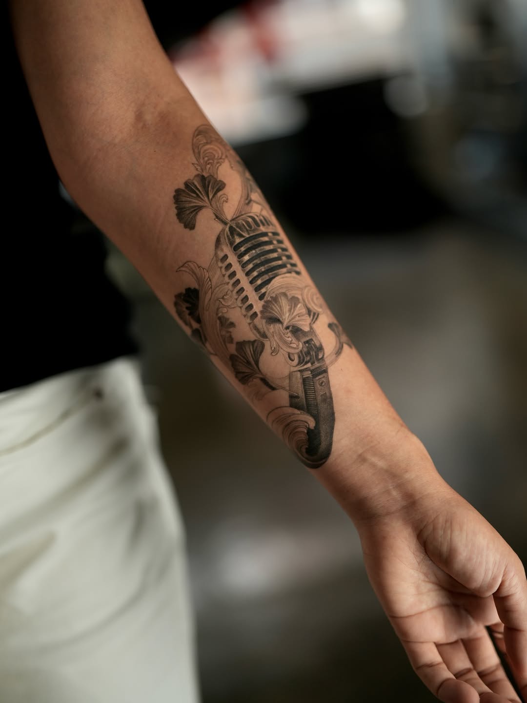 Tattoo by @zinktattoozac — black_and_grey, realism