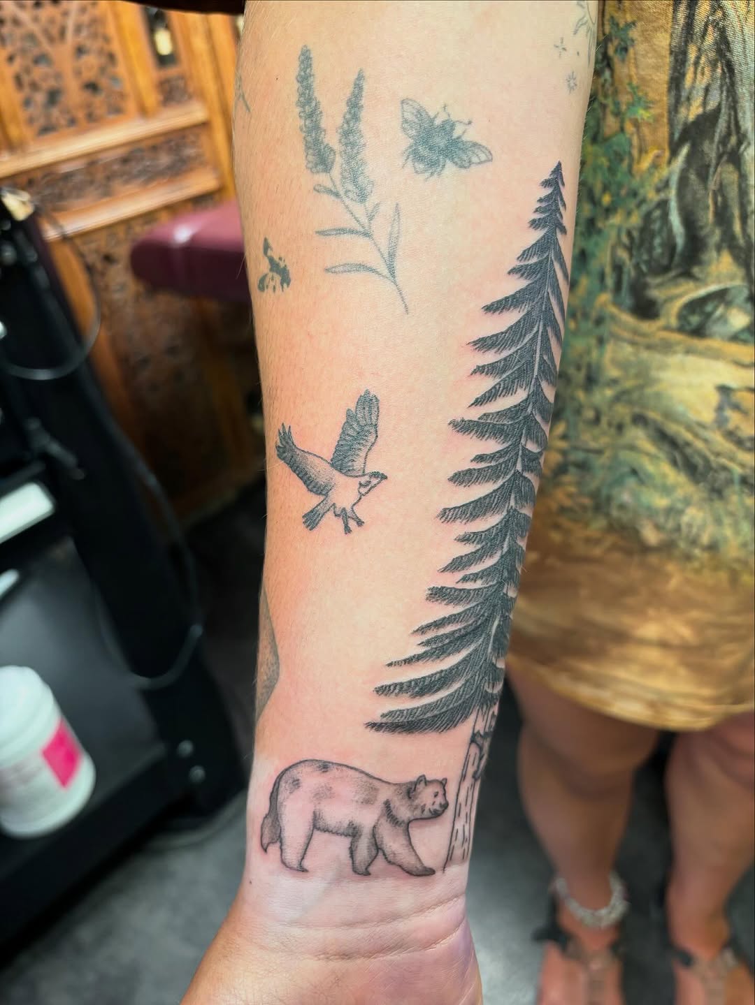 Tattoo by @inked_by_em — realism, black_and_grey