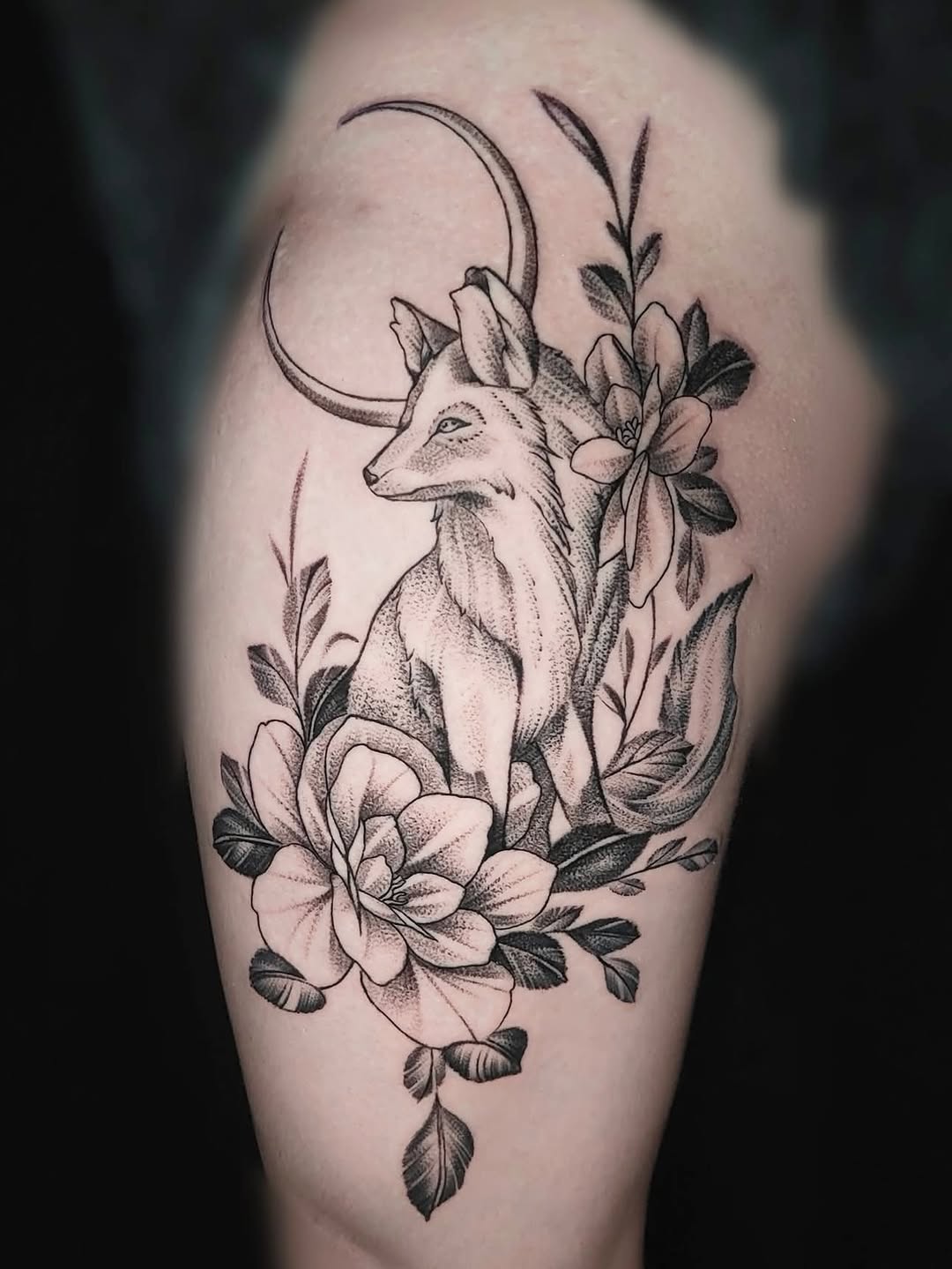 Tattoo by @ricson.mojica — dotwork, fine_line