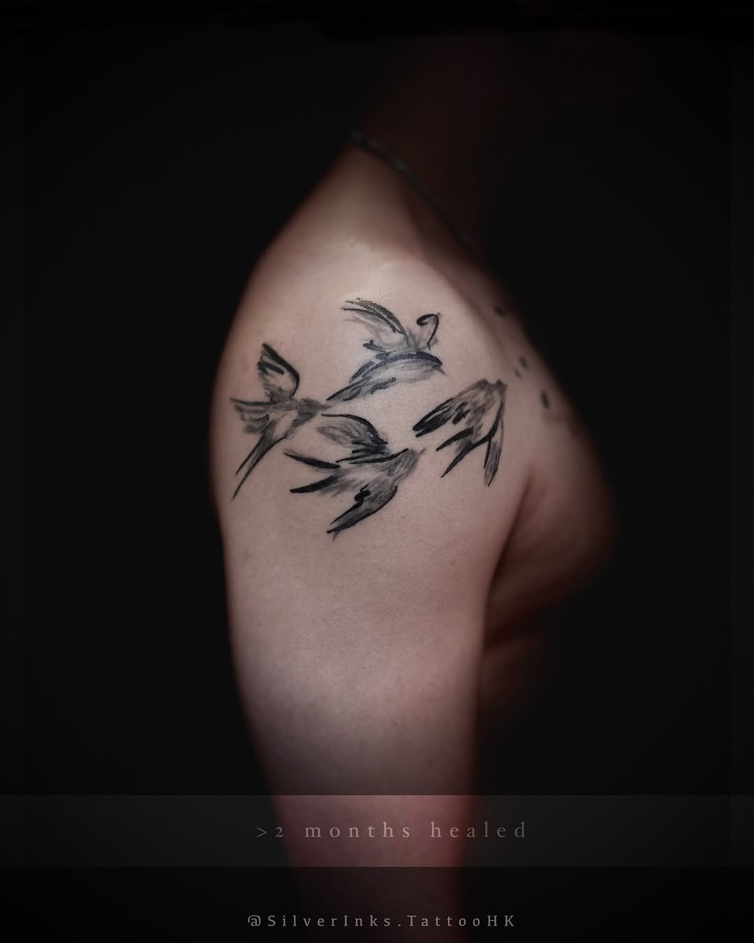 Tattoo by @silverinks.tattoohk — illustrative, black_and_grey