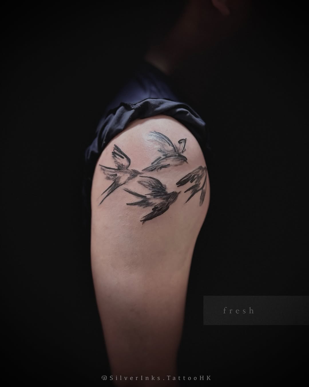 Tattoo by @silverinks.tattoohk — illustrative, black_and_grey