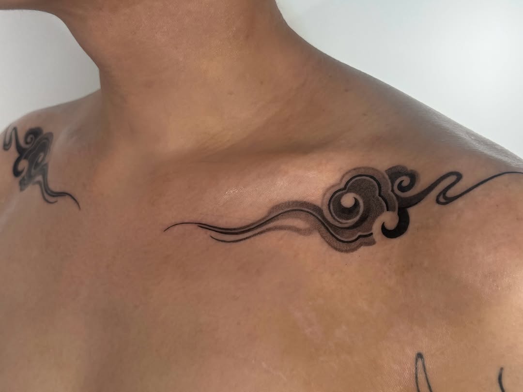 Tattoo by @sunvysideup — black_and_grey, ornamental