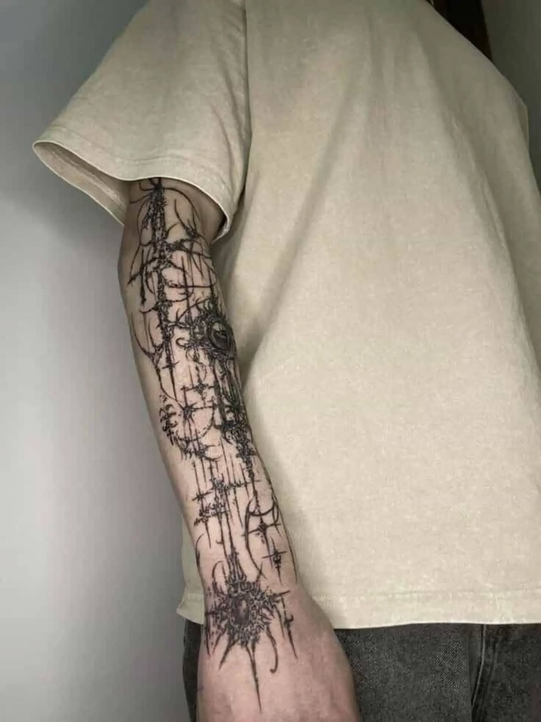 Tattoo by @mj.3dws_.23 — blackwork, illustrative