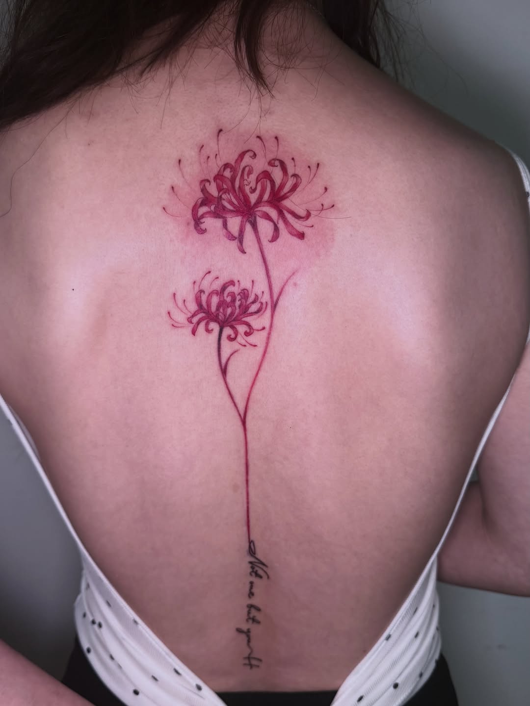 Tattoo by @echoink_tattoo — fine_line, lettering_script