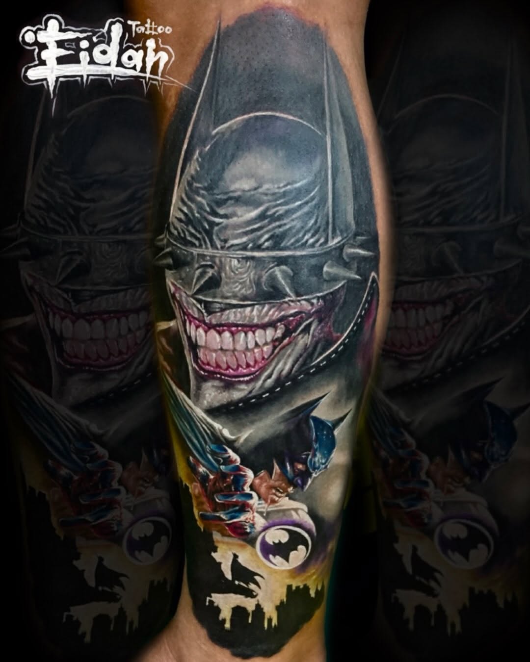 Tattoo by @eidan.tattoo — realism, dark_realism