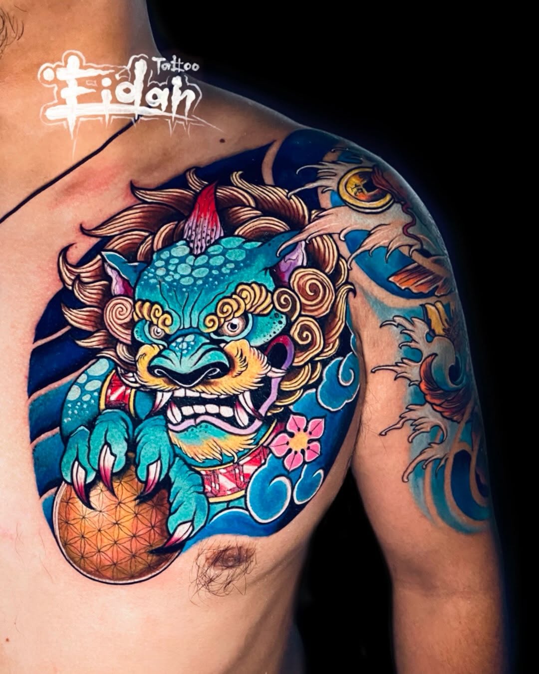 Tattoo by @eidan.tattoo — japanese_irezumi, neo_traditional