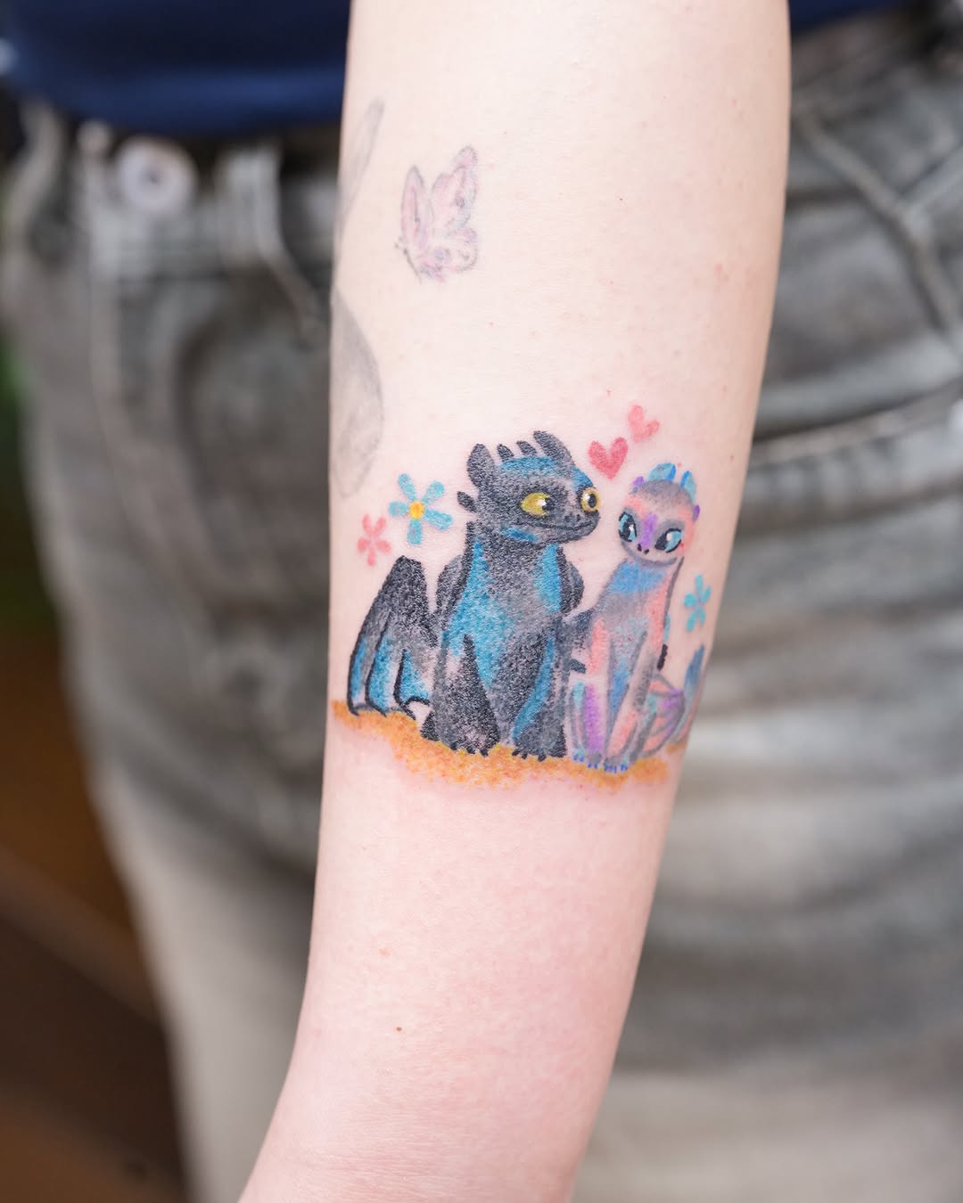 Tattoo by @lokgi.tattoo β new_school, anime