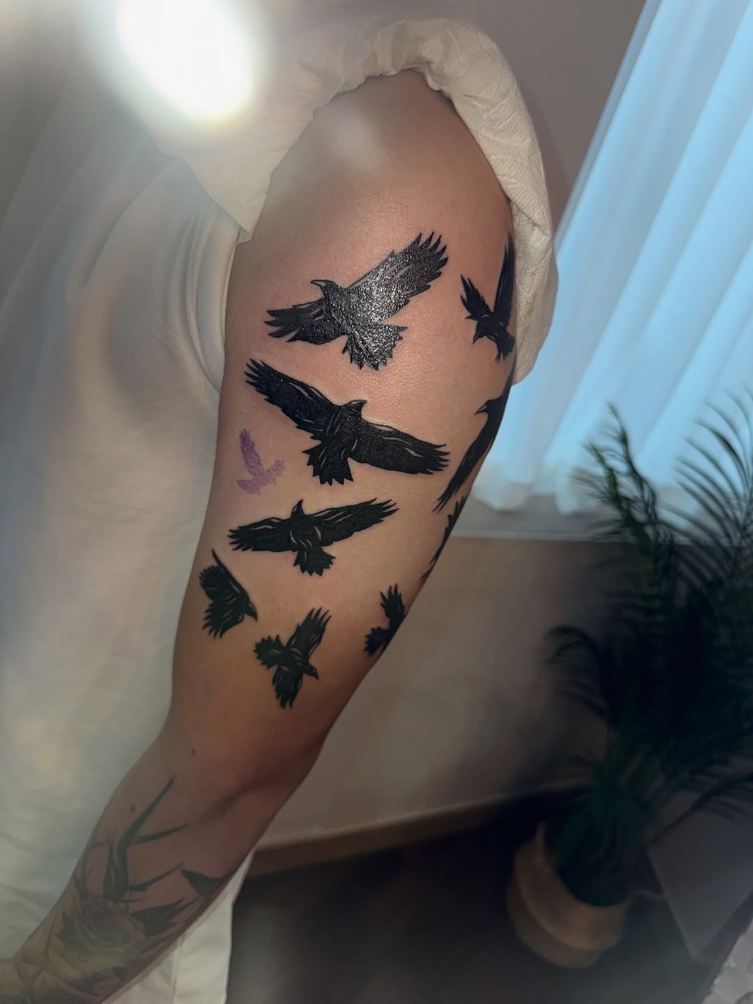 Tattoo by @mimo_tattooist__ — blackwork