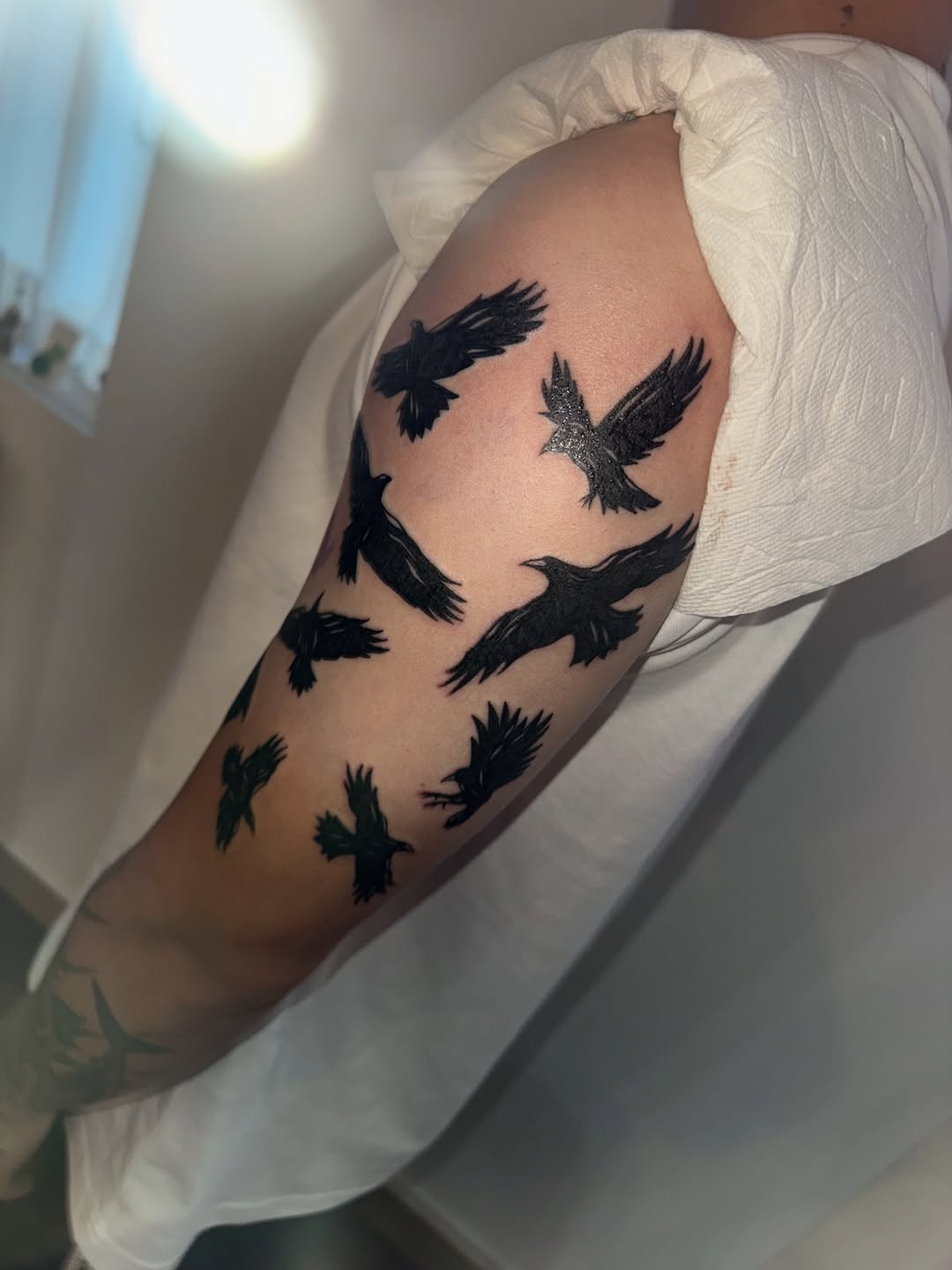 Tattoo by @mimo_tattooist__ — blackwork
