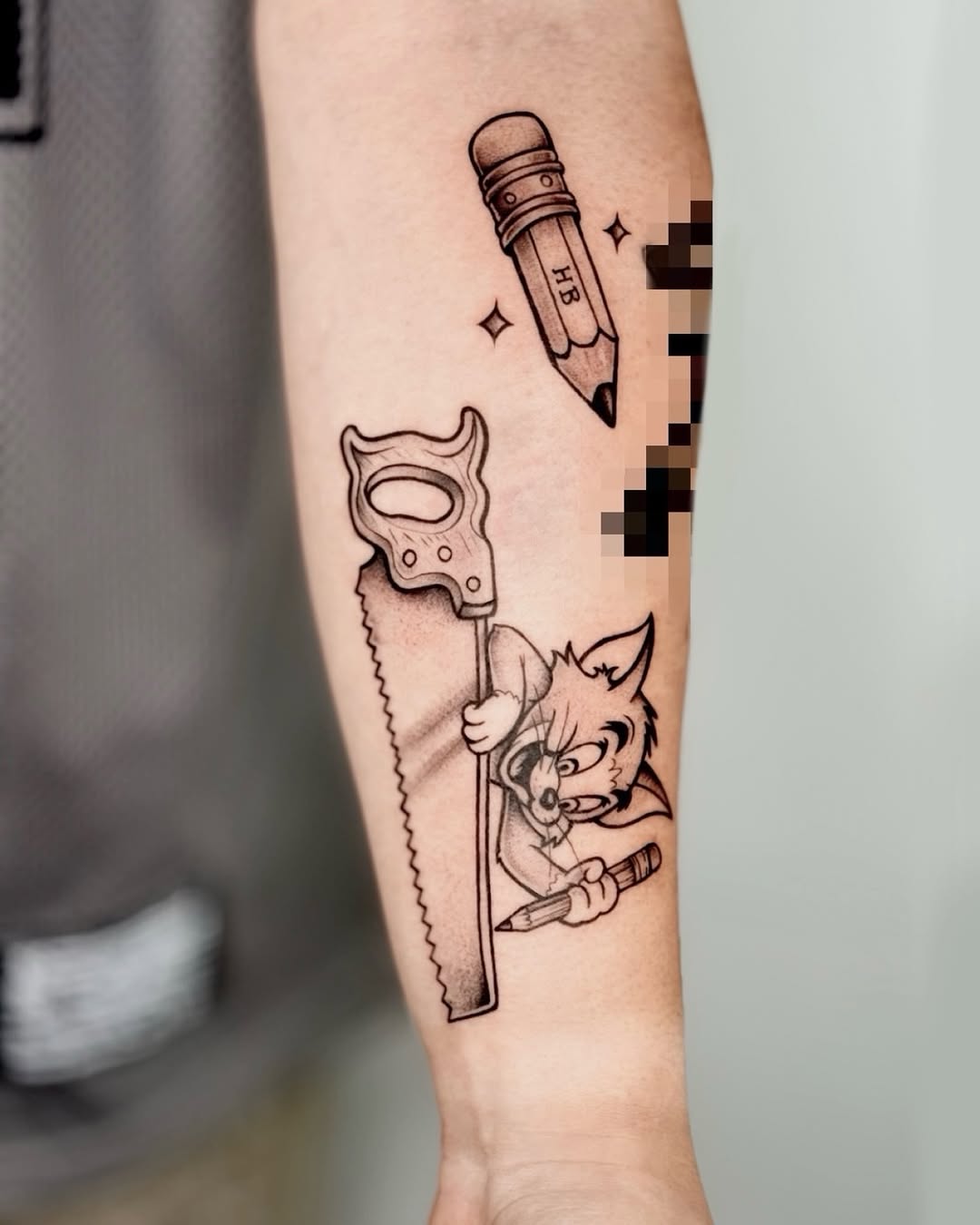 Tattoo by @tattooist_blanc — new_school
