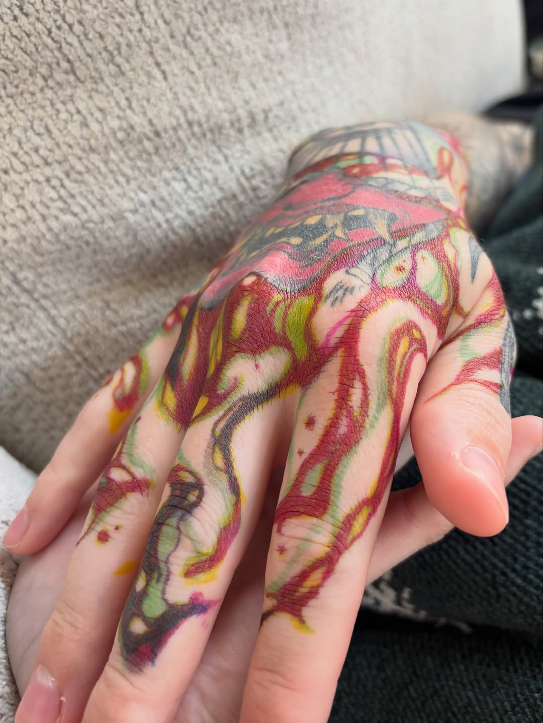 Tattoo by @julieobrientattoo — trash_polka
