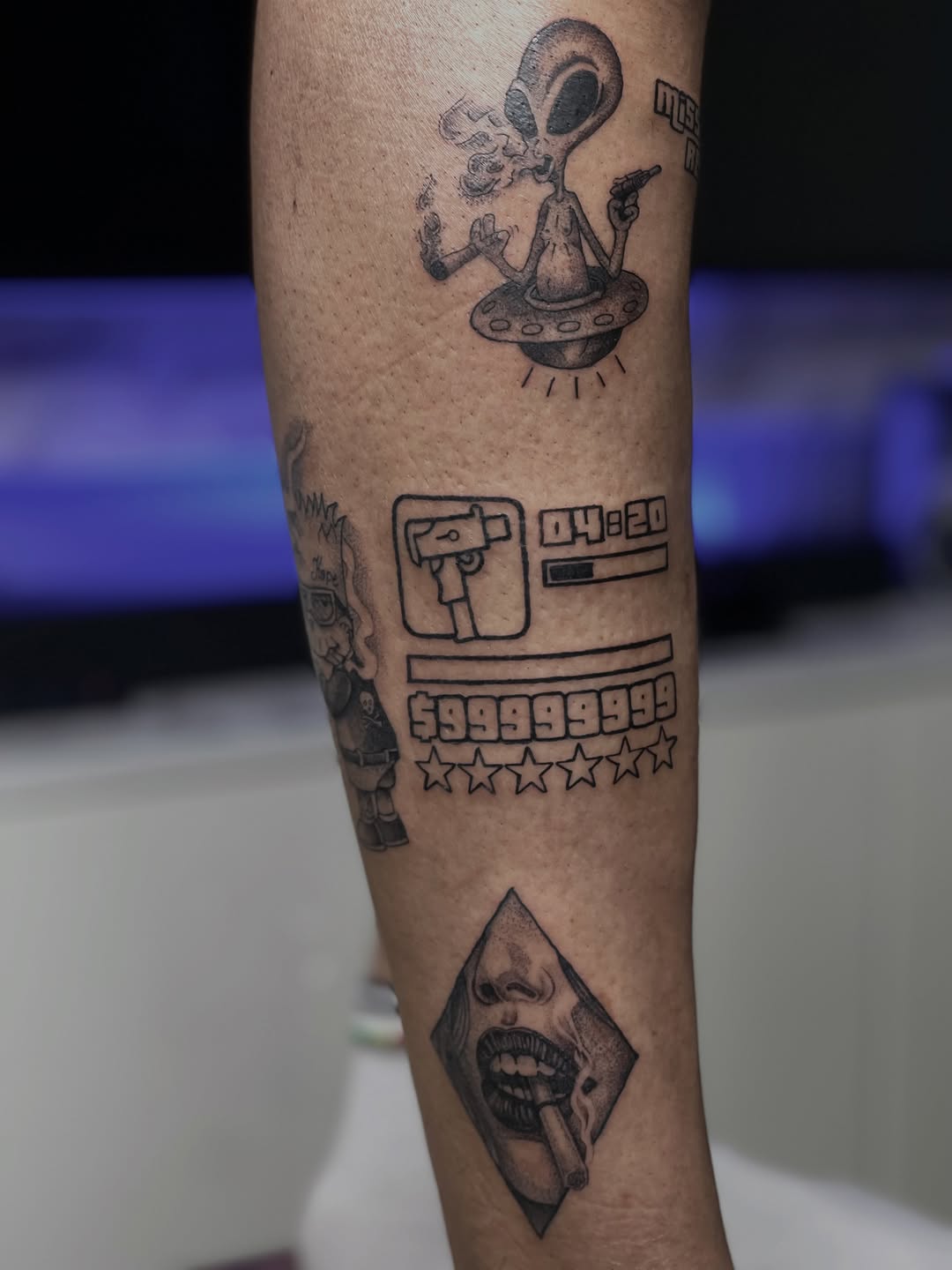 Tattoo by @russellefandialan โ black_and_grey, realism