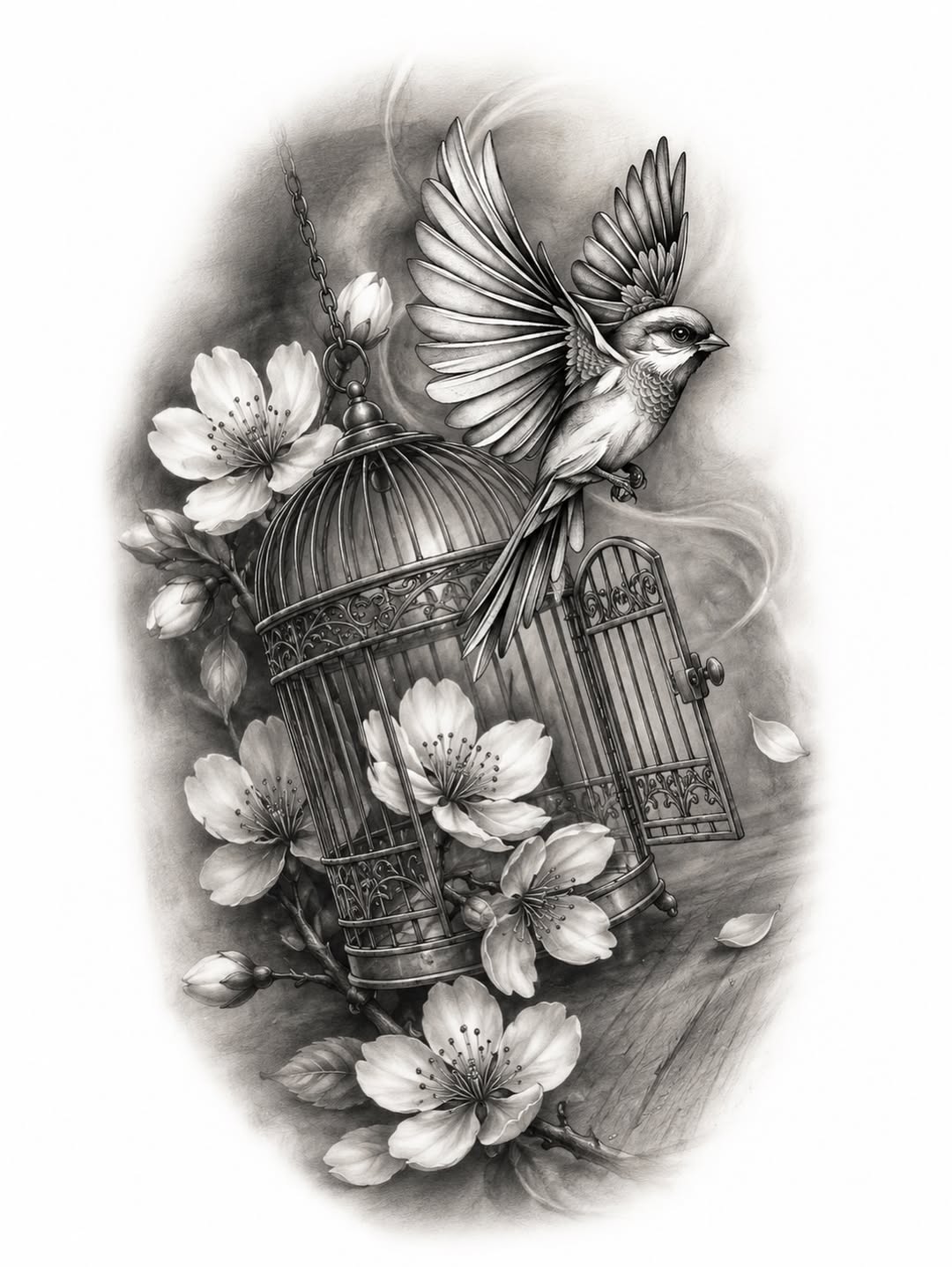 Tattoo by @jaytattoo405 — realism, black_and_grey