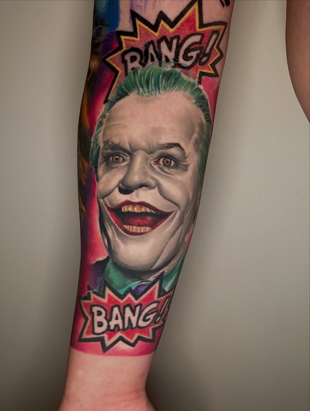 Tattoo by @tommyyu852 — realism, trash_polka