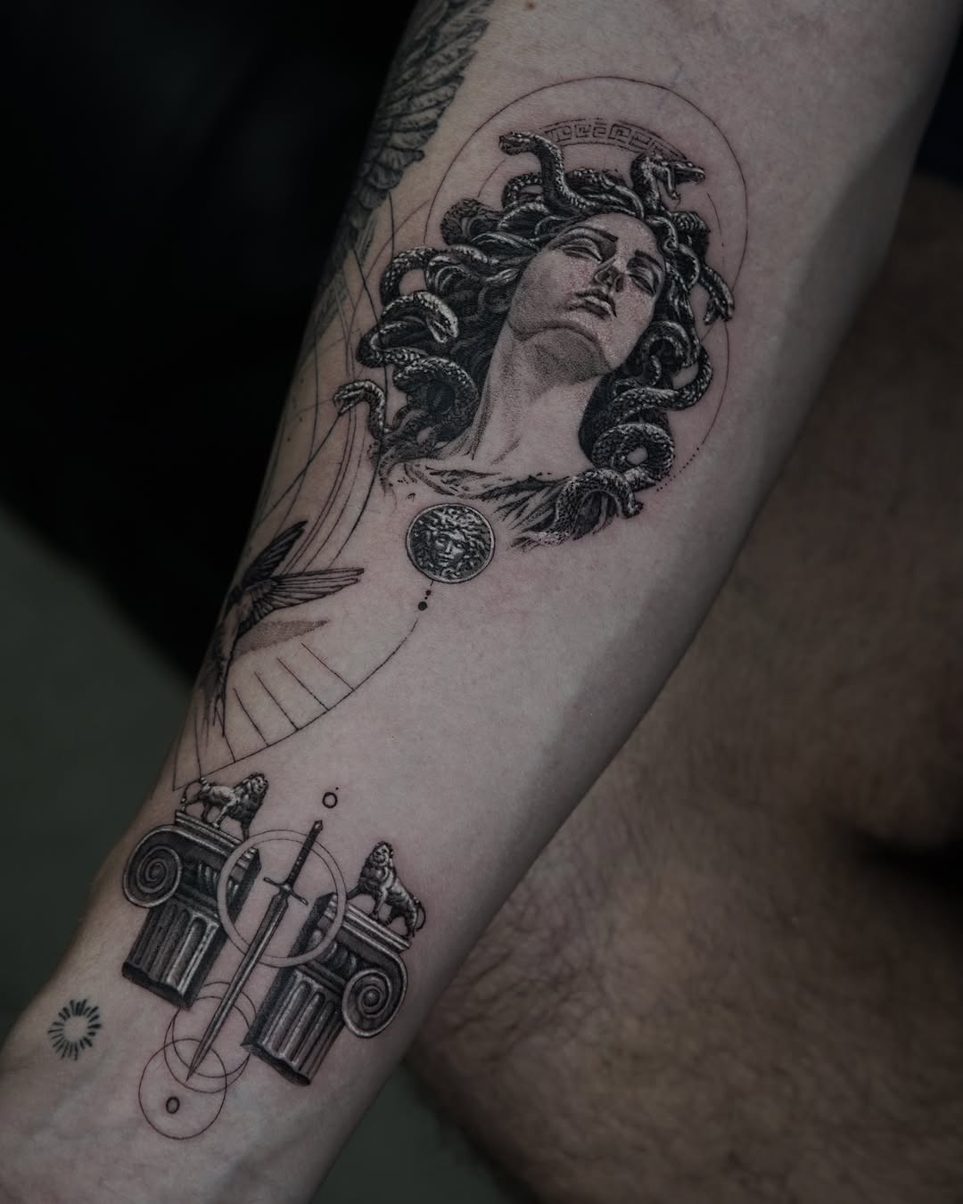 Tattoo by @the_devlintattoos โ realism, black_and_grey