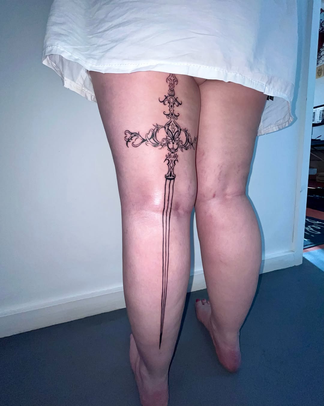 Tattoo by @mwah.ttt — fine_line, ornamental