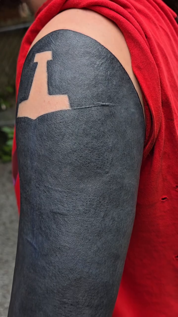 Tattoo by @buzzkill.tattoo — blackwork