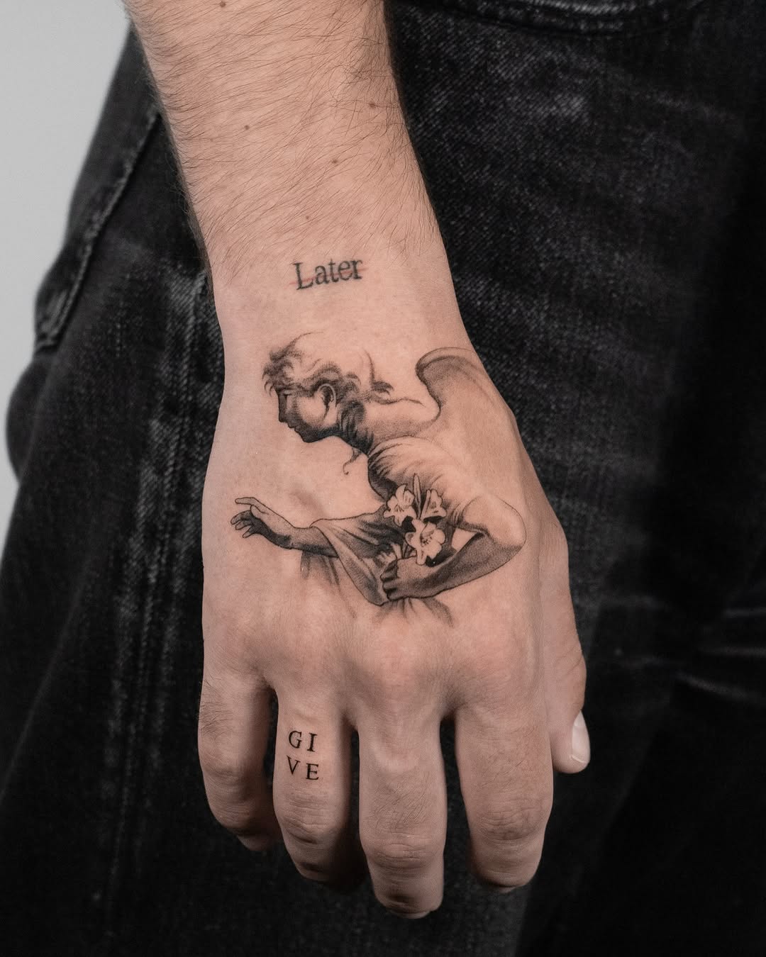 Tattoo by @lemontreeink — black_and_grey, realism