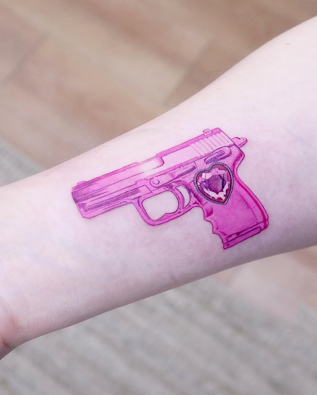 Tattoo by @himi.tattoo โ realism, trash_polka