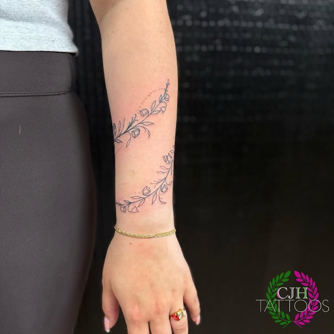 Tattoo by @cjhtattoos — fine_line, minimalist