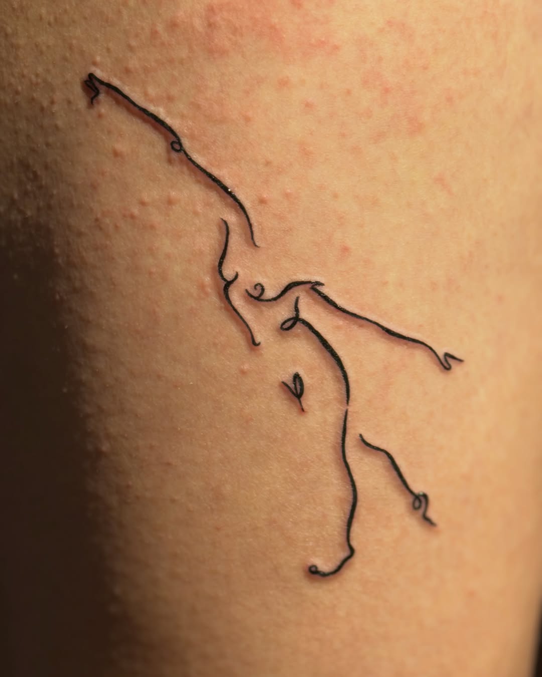 Tattoo by @wellgoodmate__ — fine_line, minimalist