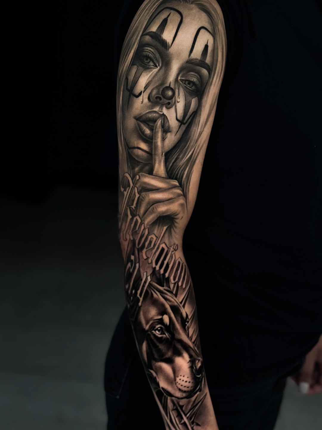 Tattoo by @mr.tea0801 — realism, black_and_grey