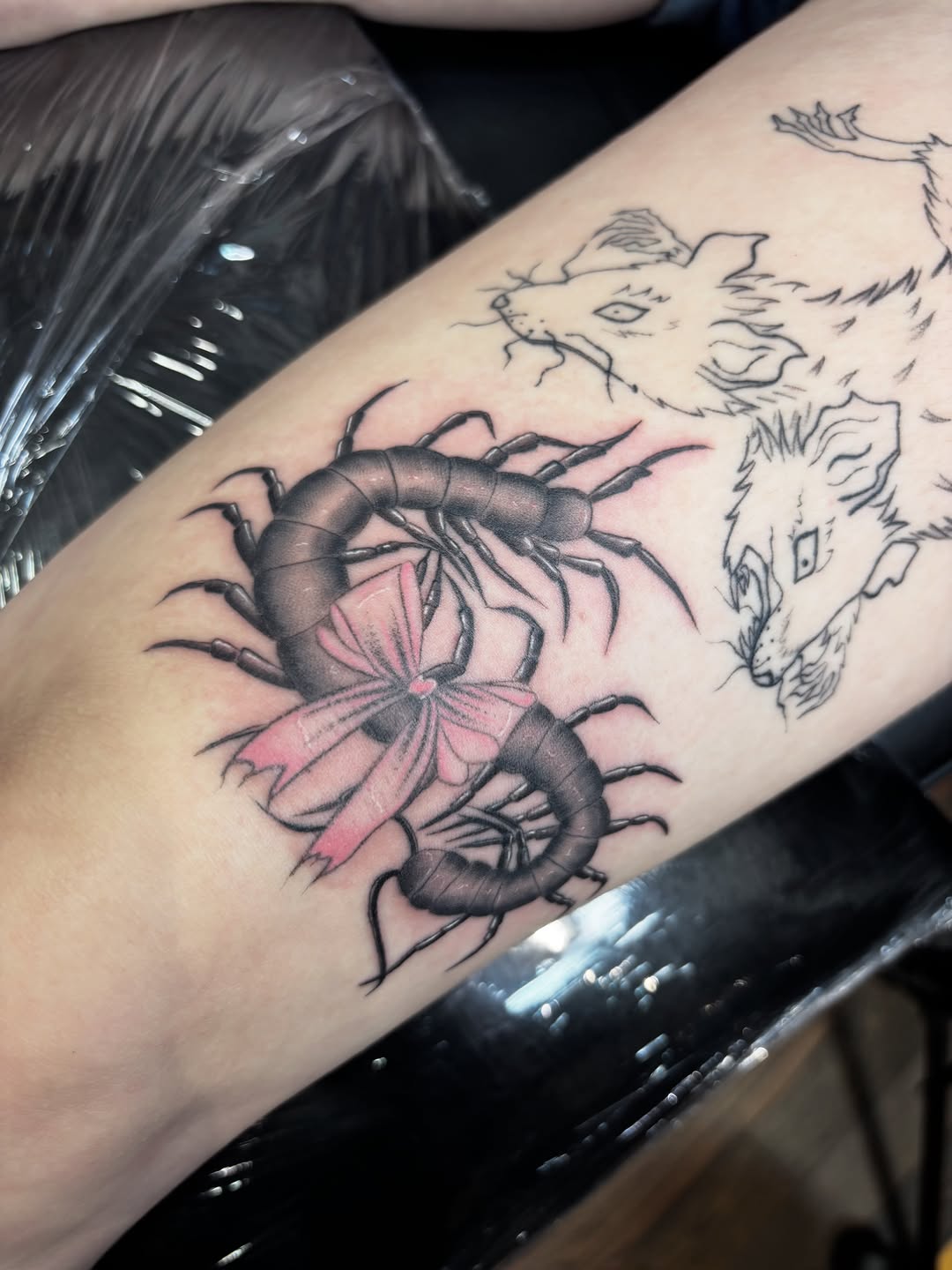 Tattoo by @jayspike_tattoos — realism, black_and_grey