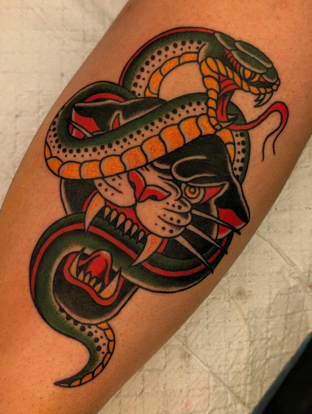 Tattoo by @sinisterspud — american_traditional