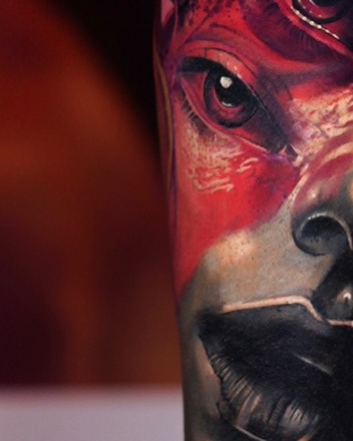Tattoo by @lucas_espeche_tattoo β realism, trash_polka