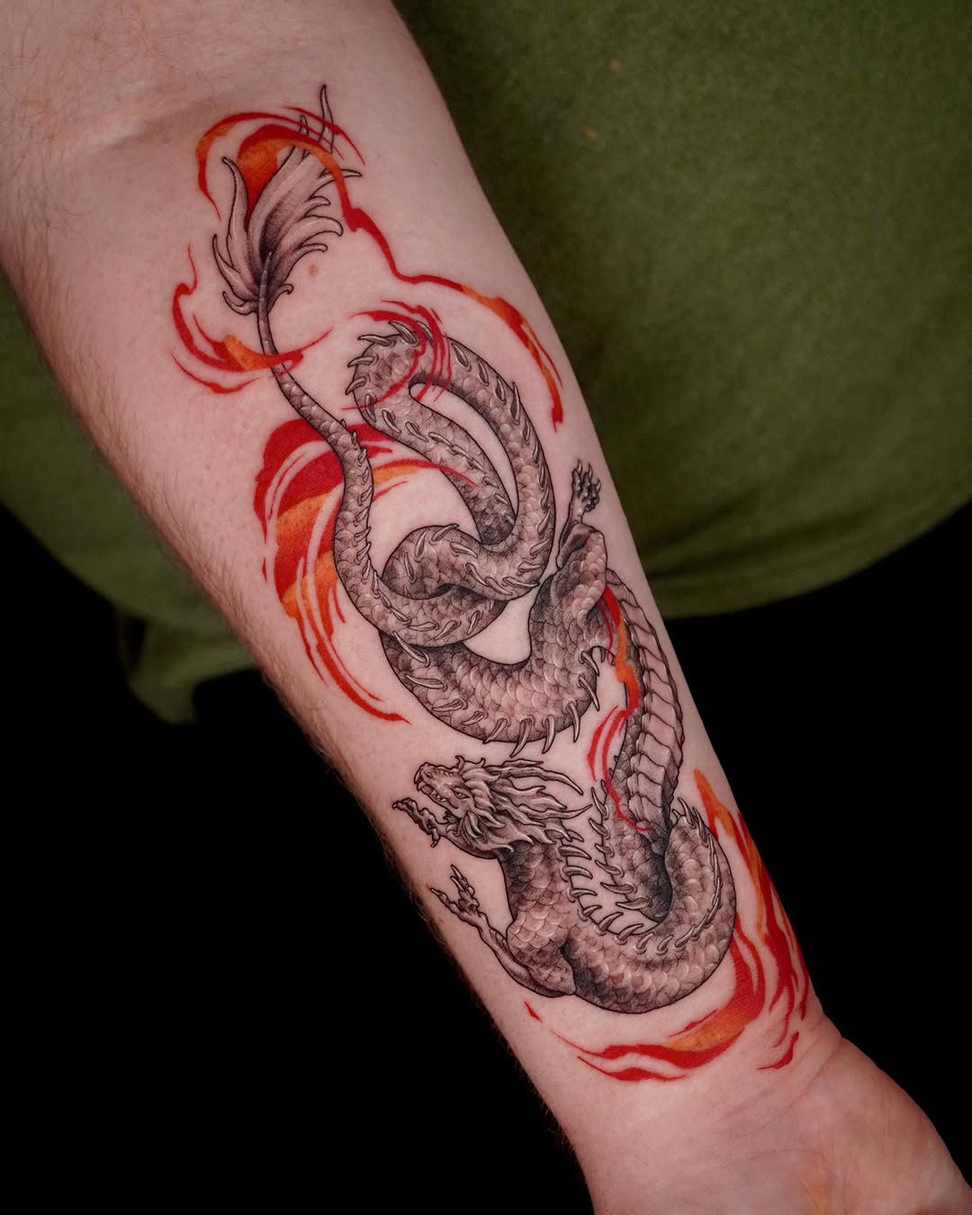 Tattoo by @153cm_tattoo — japanese_irezumi, trash_polka