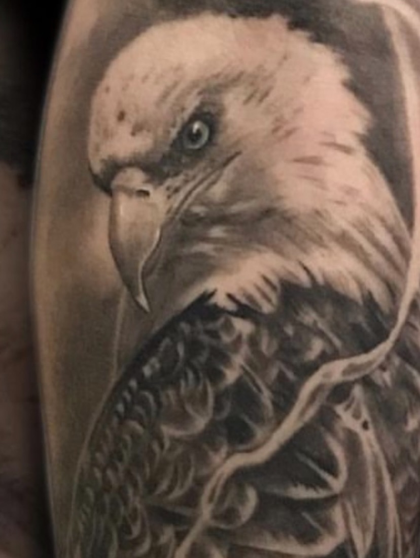 Tattoo by @davenazgul — realism, black_and_grey