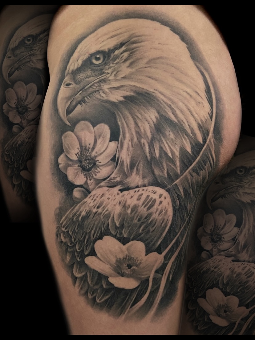 Tattoo by @davenazgul — realism, black_and_grey