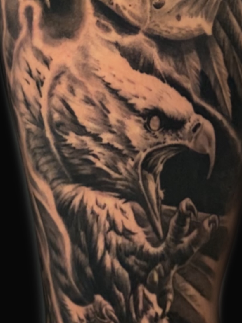 Tattoo by @davenazgul — realism, black_and_grey