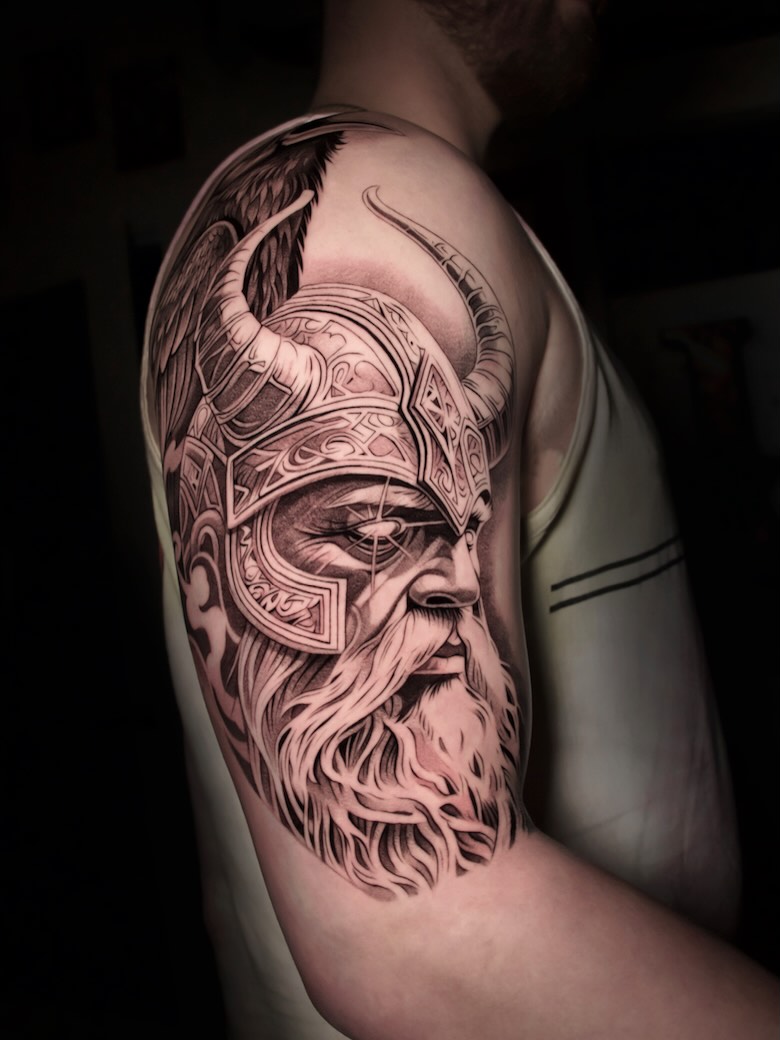 Tattoo by @marklemaytattoos_ โ realism, black_and_grey