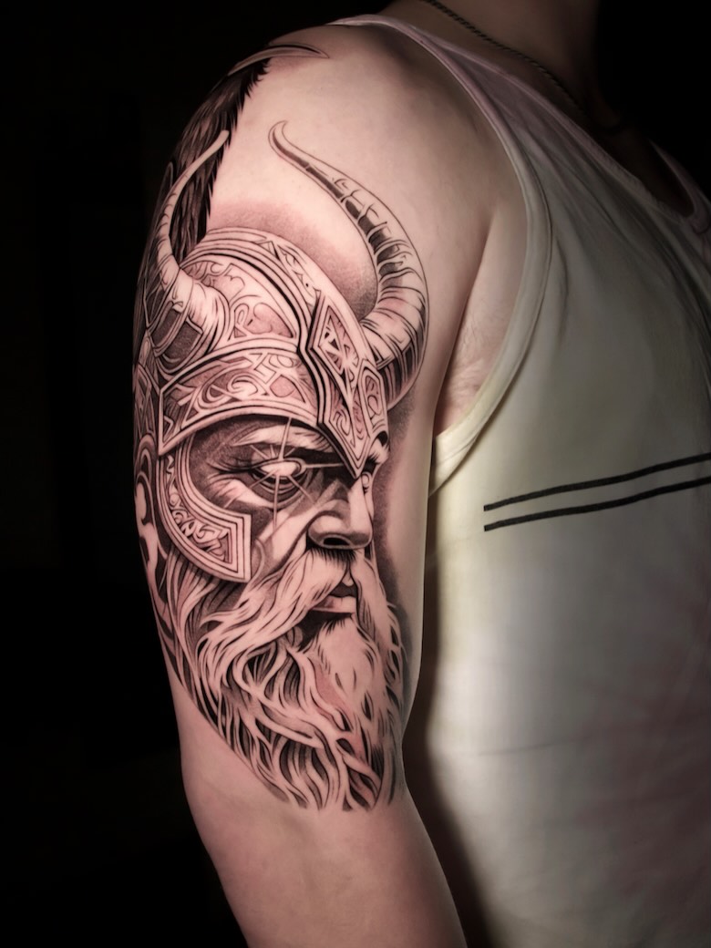 Tattoo by @marklemaytattoos_ โ realism, black_and_grey