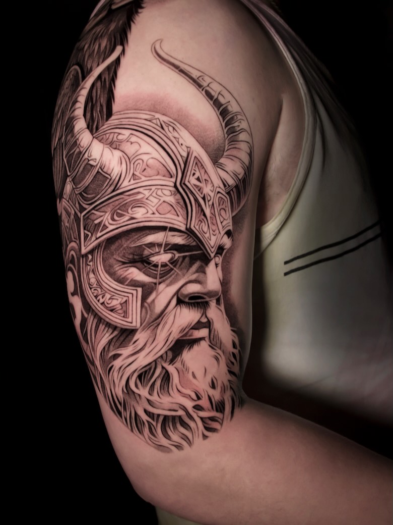Tattoo by @marklemaytattoos_ โ realism, black_and_grey