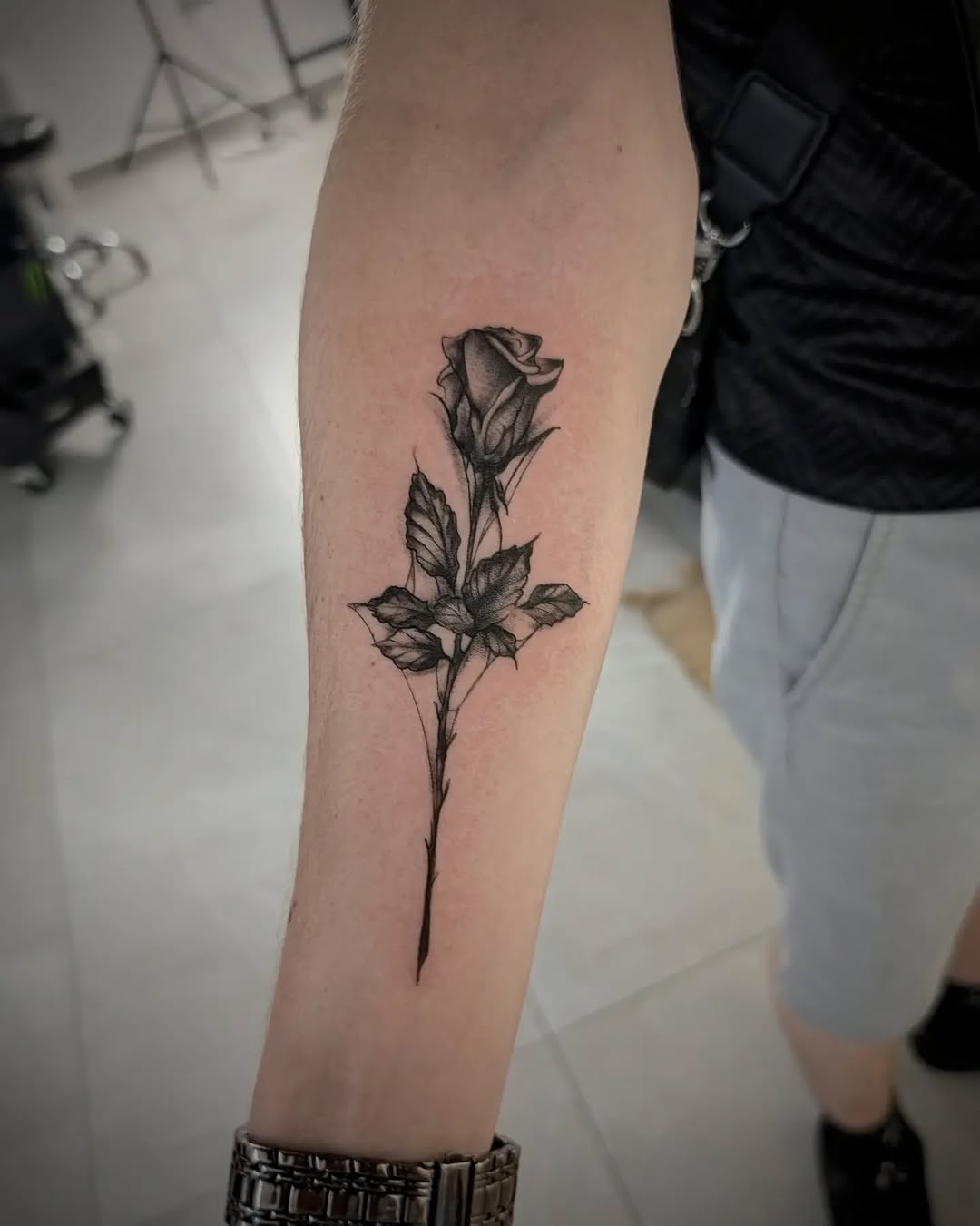 Tattoo by @49tats — black_and_grey, realism