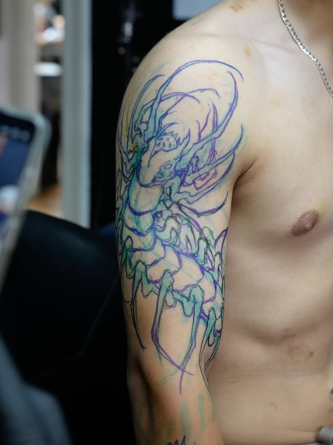 Tattoo by @crawlspace_tattoo โ illustrative, sketch
