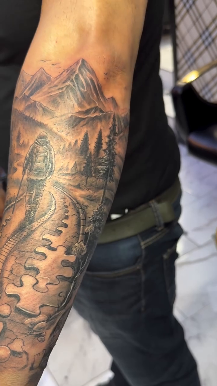 Tattoo by @onasistattoo — realism, black_and_grey
