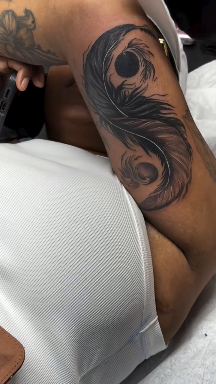 Tattoo by @onasistattoo — black_and_grey, realism