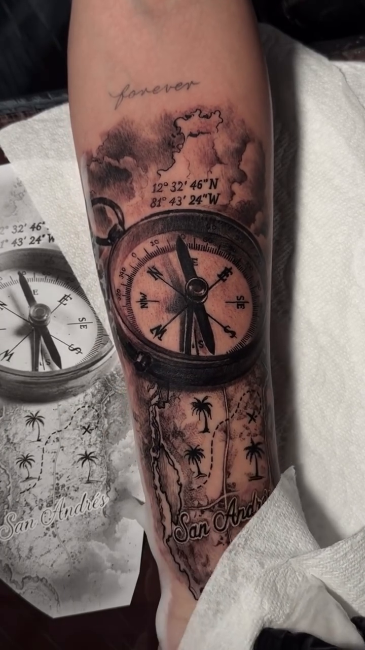 Tattoo by @vlad.tatto_o โ realism, black_and_grey