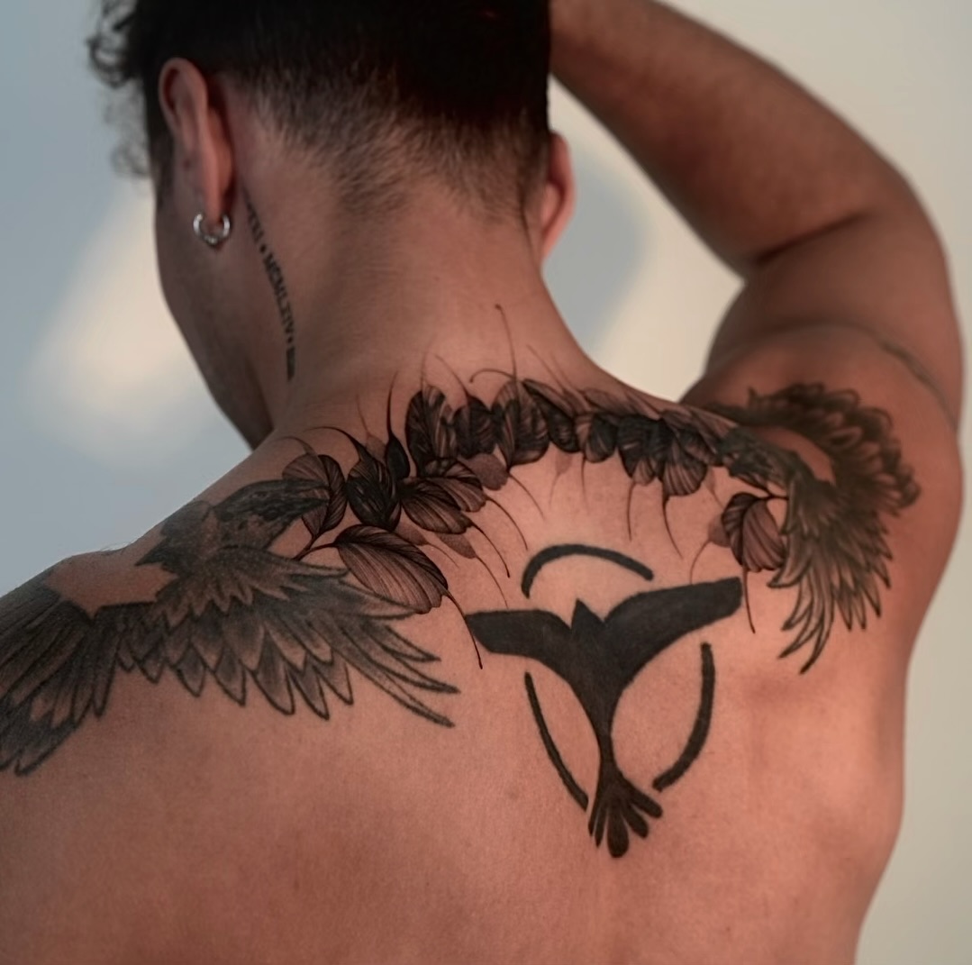 Tattoo by @ji.min.tt — black_and_grey, realism