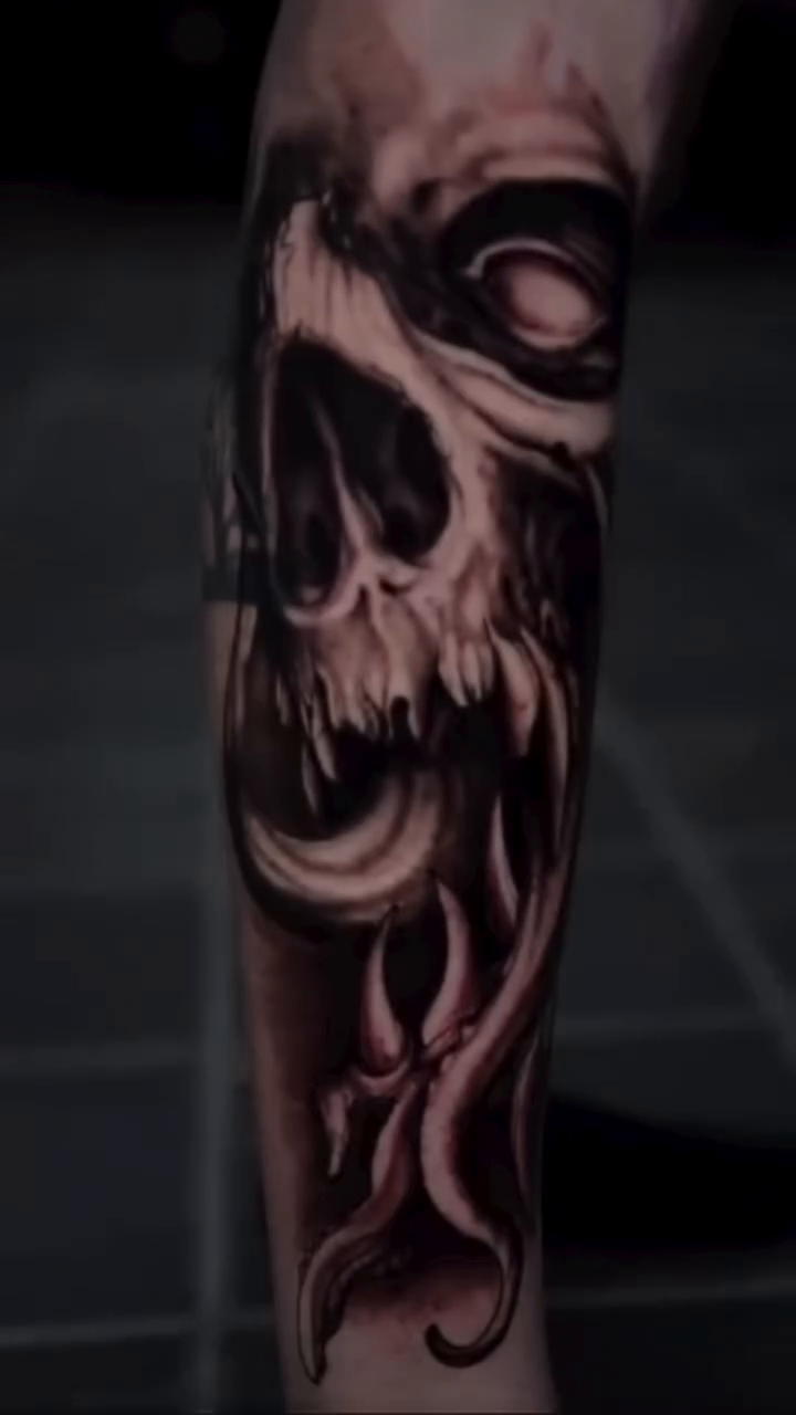 Tattoo by @joe_antonio_tattoos — dark_realism, black_and_grey