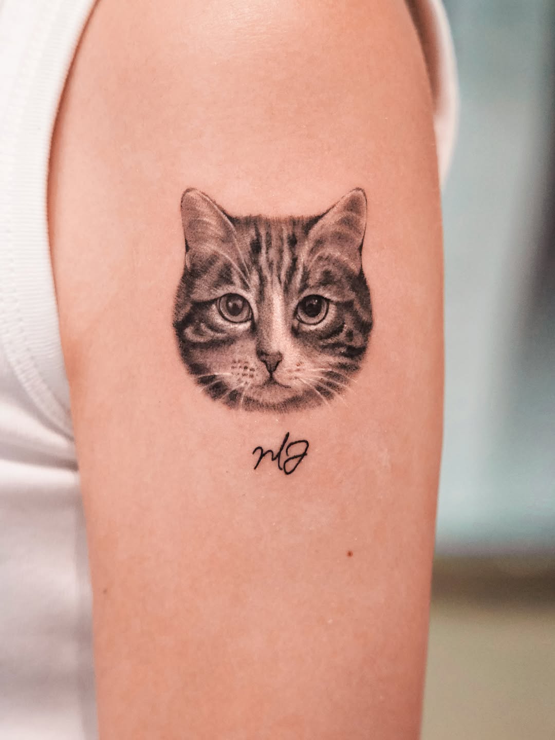 Tattoo by @tattooist_lionel — realism, black_and_grey